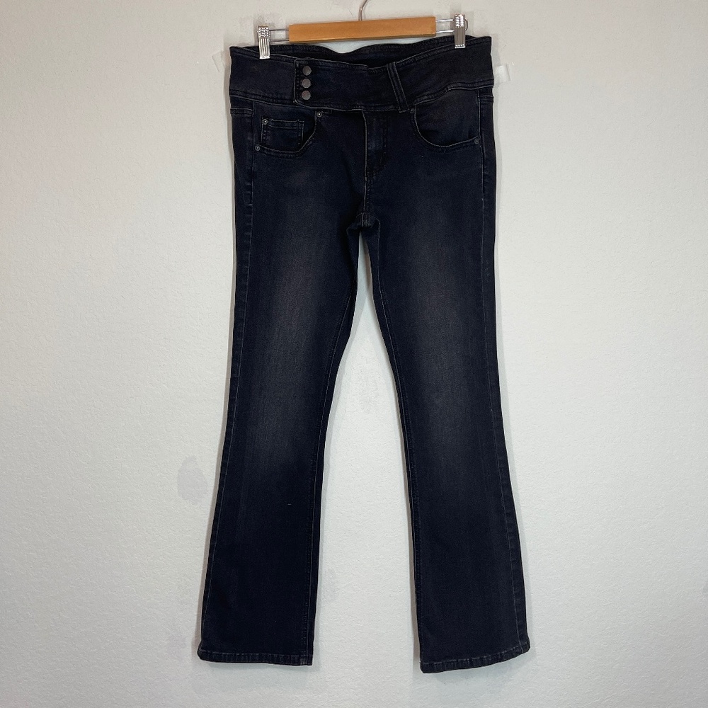 BDG Urban Outfitters Jeans Women's Size 30 Bootcut Stretch Faded Black Denim